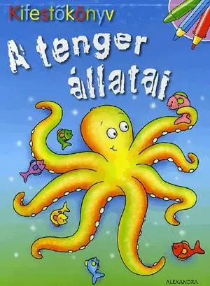 Kifestőkönyv: A tenger állatai Árcsökkenés