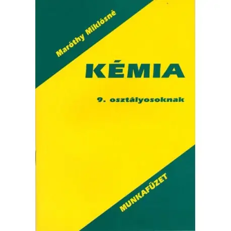 Szezonális akció Kémia munkafüzet 9. osztályosoknak