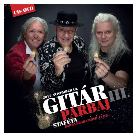 CD Gitárpárbaj III. - Staféta (CD+DVD) Vedd meg most