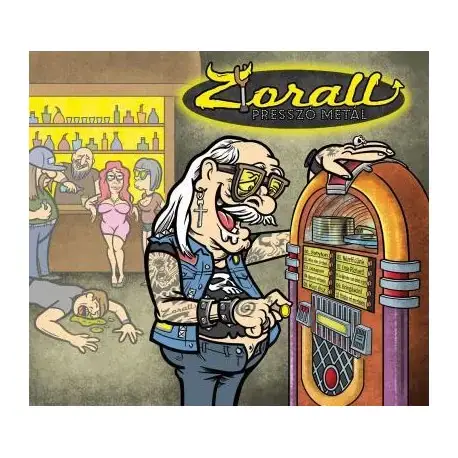 Kedvezmény CD Zorall: Presszó Metál (Digipak)