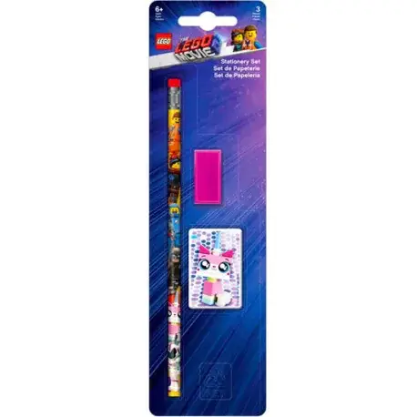 Akciós ár LEGO Movie 2: Csoda Kitty írószerkészlet (1db ceruza-radír-hegyező)
