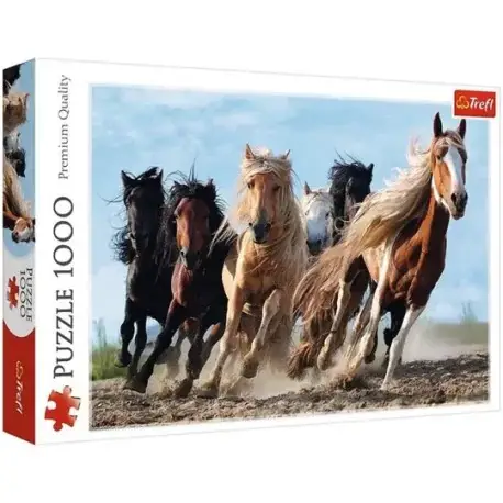 Bestseller Vágtázó lovak puzzle 1000 darabos